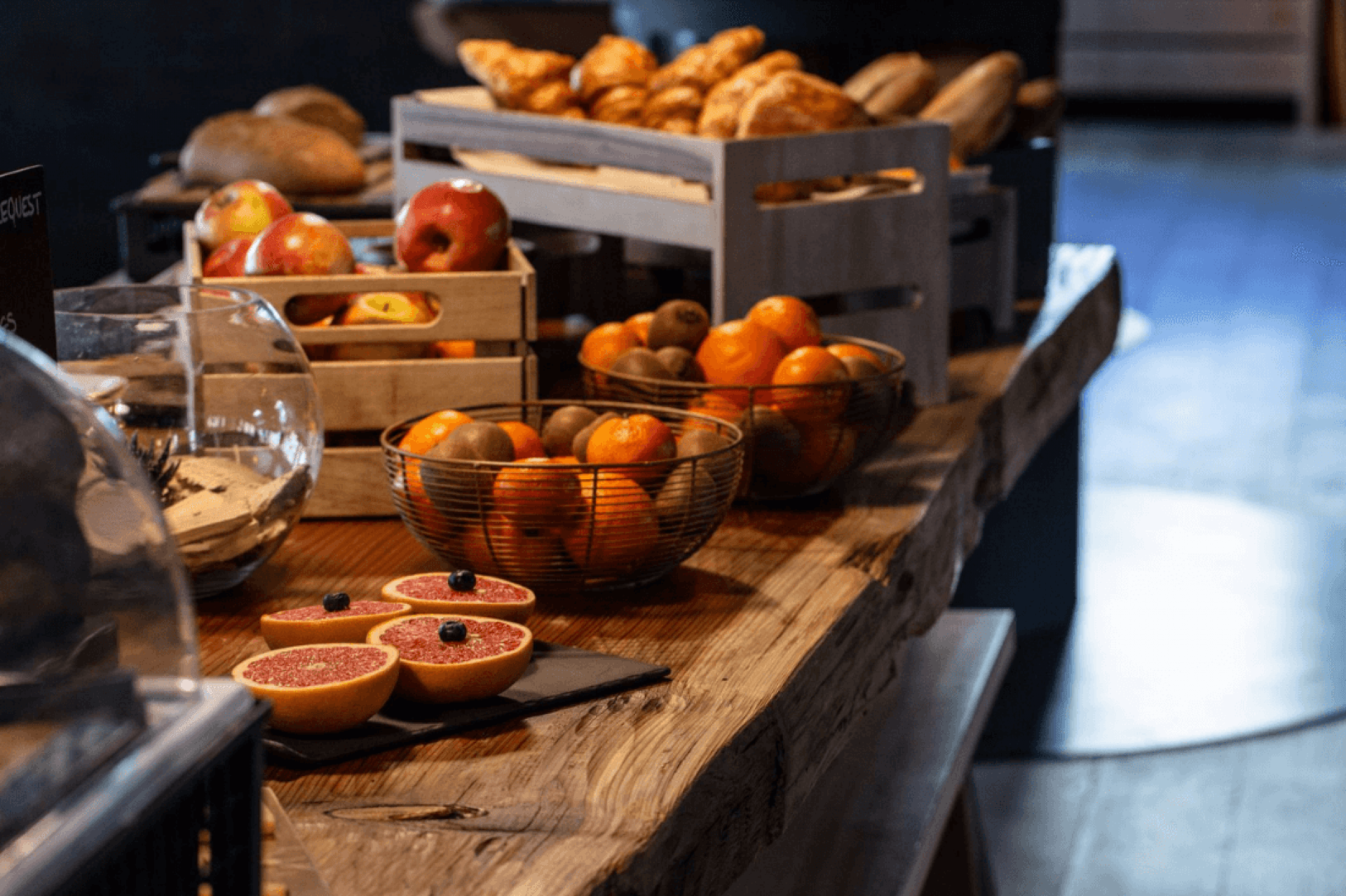 Hôtel Rock Noir & Spa - petit déjeuner